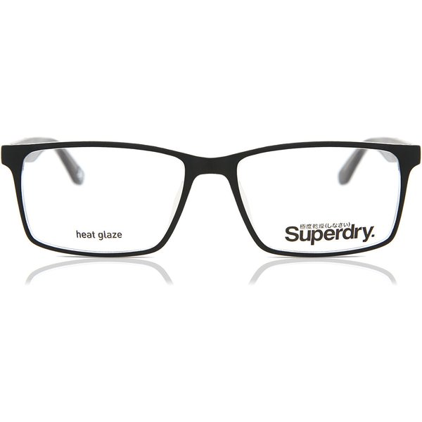 Superdry SDO BENDOSPORT 127 Men's Eyeglasses Black Size 56 - Blue Light Block Available