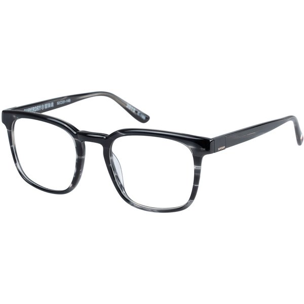 Superdry SDO 2015 195 Men's Eyeglasses Black Size 52 - Blue Light Block Available