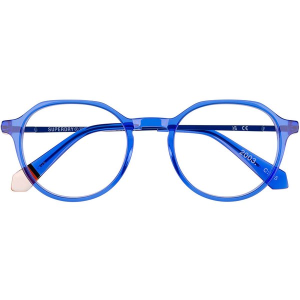 Superdry SDO 2003 105 Men's Eyeglasses Blue Size 49 - Blue Light Block Available
