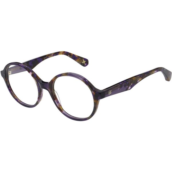 Christian Lacroix CL1169 716 Women’s Eyeglasses Purple Size 51 - Blue Light Block Available