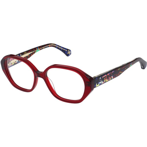 Christian Lacroix CL1176 200 Women’s Eyeglasses Red Size 53 - Blue Light Block Available
