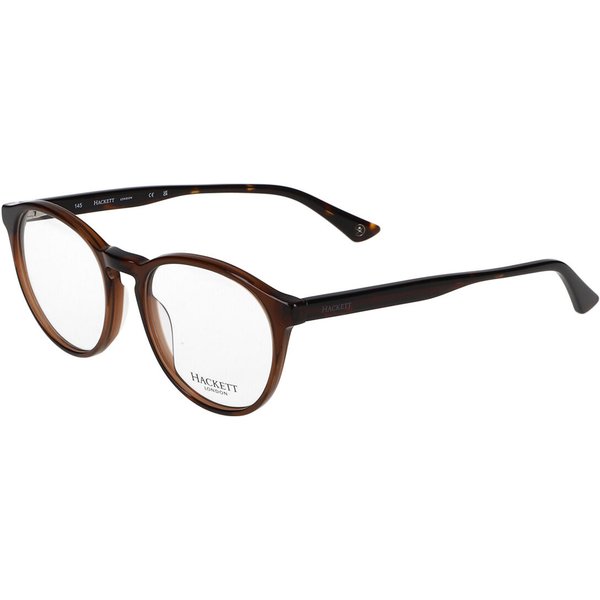 Hackett 1299 136 Men's Eyeglasses Brown Size 50 - Blue Light Block Available