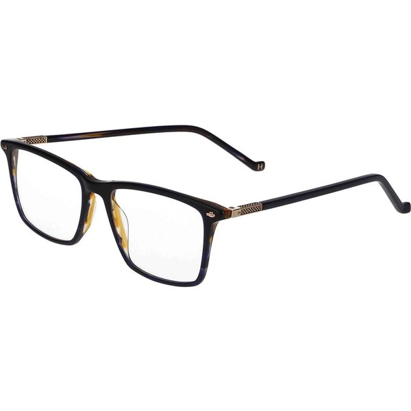 Hackett HEB338 006 Men's Eyeglasses Black Size 53 - Blue Light Block Available