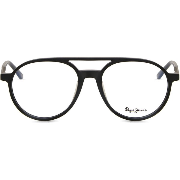 Pepe Jeans PJ3366 C1 Men's Eyeglasses Black Size 53 - Blue Light Block Available