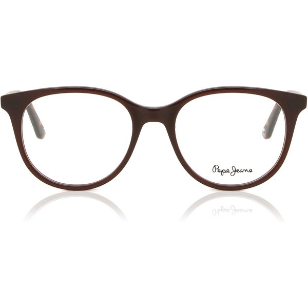 Pepe Jeans PJ3288 C2 Women’s Eyeglasses Brown Size 48 - Blue Light Block Available