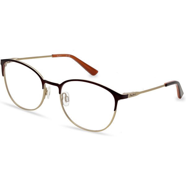 Pepe Jeans PJ1365 C2 Men's Eyeglasses Gold Size 50 - Blue Light Block Available