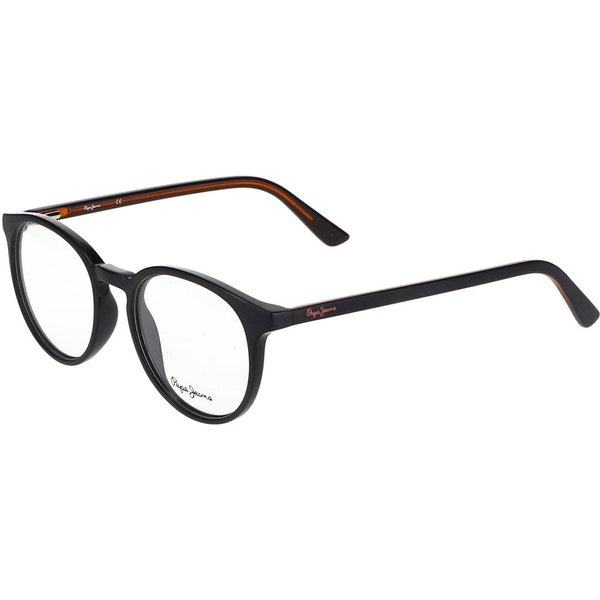 Pepe Jeans PJ3432 C1 Men's Eyeglasses Black Size 50 - Blue Light Block Available