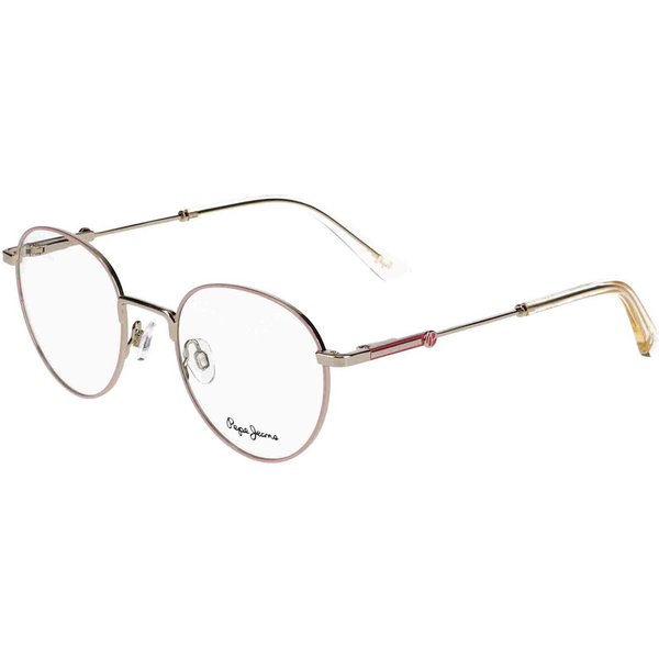 Pepe Jeans PJ1437 477 Men's Eyeglasses Pink Size 50 - Blue Light Block Available