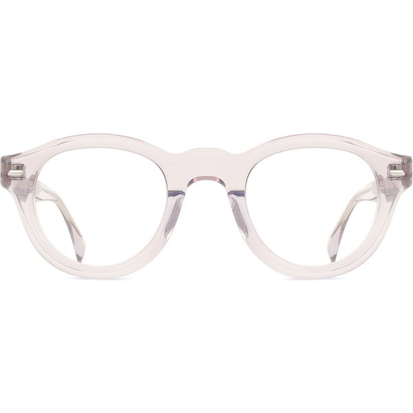 Oval Full Rim Plastic Men's Prescription Eyeglasses Online Clear Size 47 - Free Lenses - Blue Light Block Available - Arise Collective