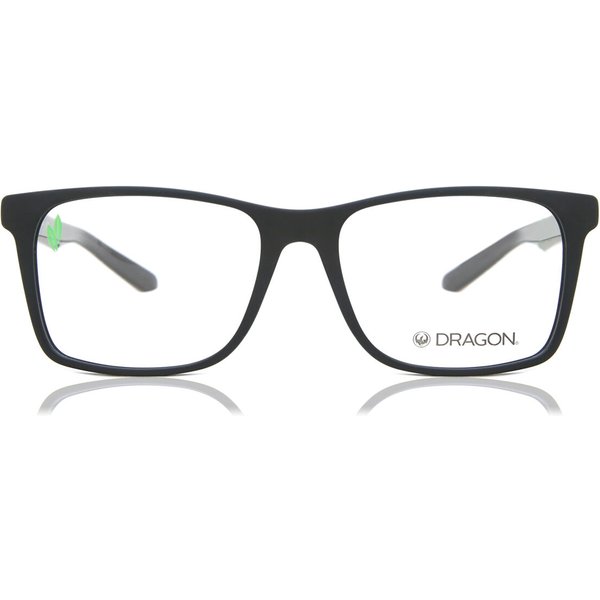 DRAGON Dragon DR2032 426 Men's Eyeglasses Black Size 57 - Blue Light Block Available