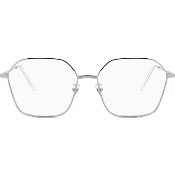 Retrosuperfuture NUMERO 91 ORO A87 Men's Eyeglasses Silver Size 56 - Blue Light Block Available