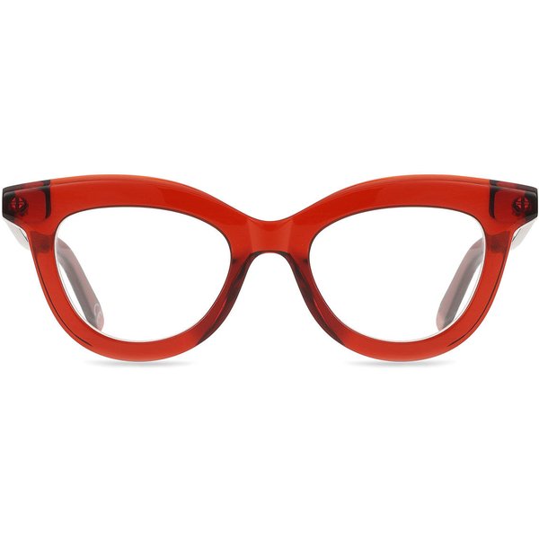 Retrosuperfuture NUMERO 100 COLA V4L Men's Eyeglasses Burgundy Size 50 - Blue Light Block Available