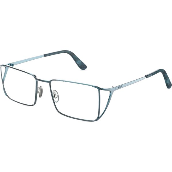Retrosuperfuture NUMERO 115 CROMATO ACQUA 3VB Men's Eyeglasses Blue Size 55 - Blue Light Block Available