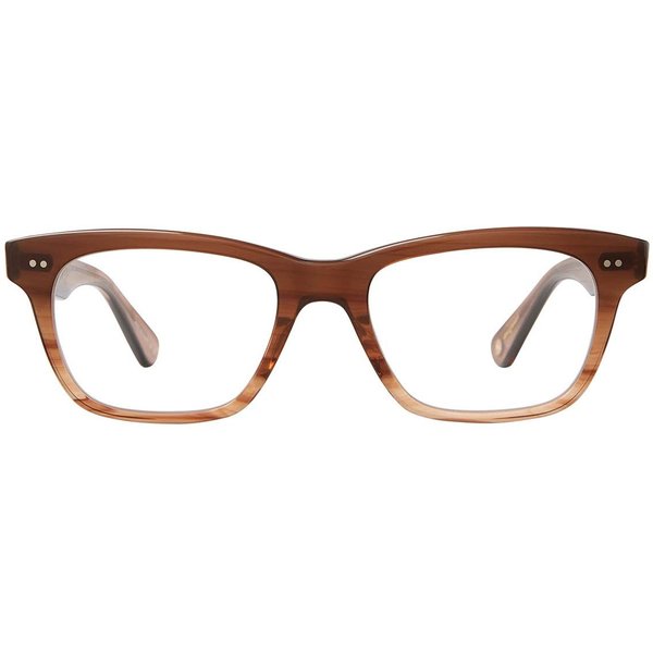 Garrett Leight BUCHANAN MAC Men's Eyeglasses Brown Size 49 - Blue Light Block Available