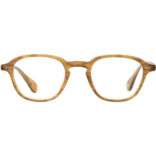 Garrett Leight GILBERT BT Men's Eyeglasses Brown Size 46 - Blue Light Block Available