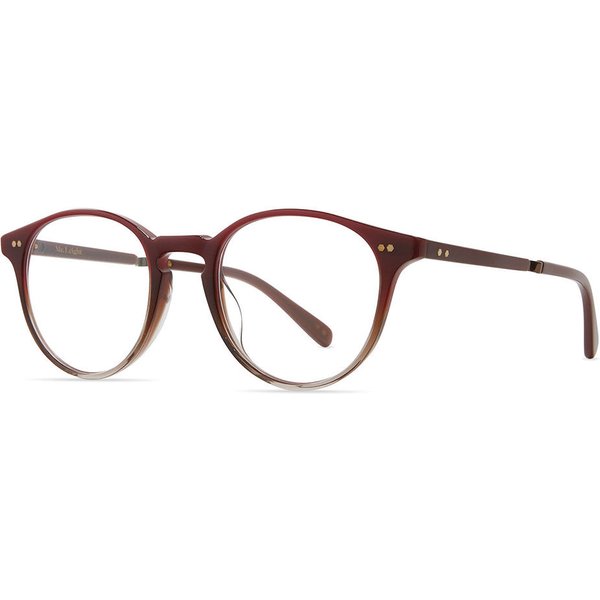 Garrett Leight MARMONT C RBF-CG Men's Eyeglasses Red Size 47 - Blue Light Block Available