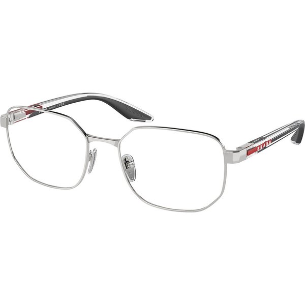 プラダ Prada Linea Rossa PS50QV 1BC1O1 サングラス - 男性用 - Silver