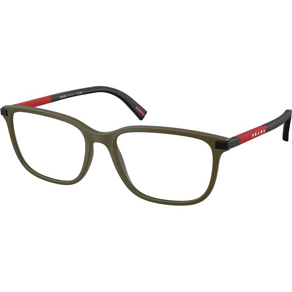 プラダ Prada Linea Rossa PS 02RV 15X1O1 サングラス - 男性用 - 緑