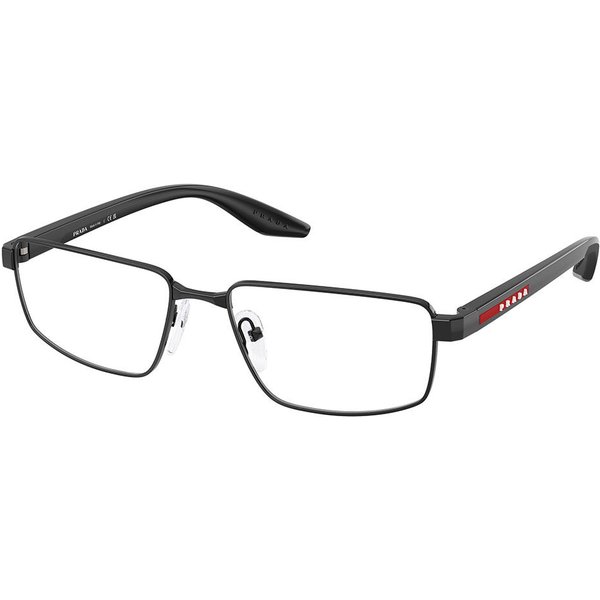 プラダ Prada Linea Rossa PS 52RV 1AB1O1 サングラス - 男性用 - 黒