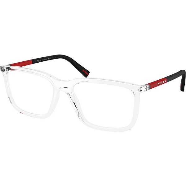 プラダ Prada Linea Rossa PS 01SV 2AZ1O1 サングラス - 男性用 - クリア