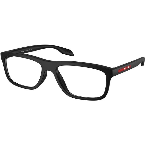 プラダ Prada Linea Rossa PS 05TV 12P1O1 サングラス - 男性用 - 黒