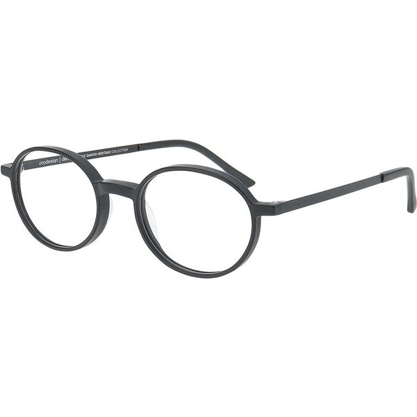 Prodesign Extrusion 2 6031 Men's Eyeglasses Black Size 50 - Blue Light Block Available