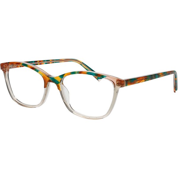 Prodesign Sparkle 2 4644 Women’s Eyeglasses Brown Size 53 - Blue Light Block Available