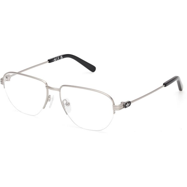 Adidas Originals OR5116 017 Men's Eyeglasses Silver Size 55 - Blue Light Block Available