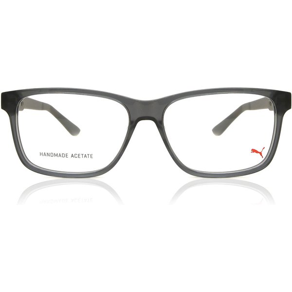 Puma PU0341O 004 Men's Eyeglasses Grey Size 57 - Blue Light Block Available