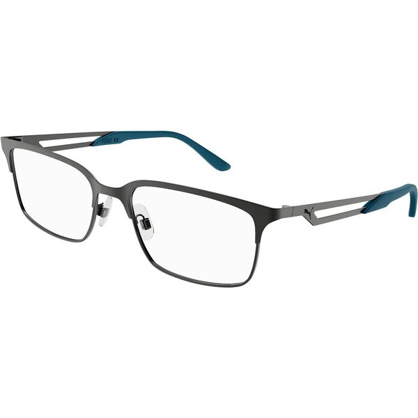 Puma PU0350O 002 Men's Eyeglasses Grey Size 56 - Blue Light Block Available