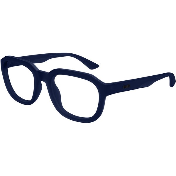 Puma PU0464O 002 Men's Eyeglasses Blue Size 53 - Blue Light Block Available