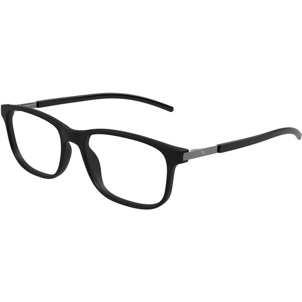 Puma PU0489O 006 Men's Eyeglasses Black Size 57 - Blue Light Block Available