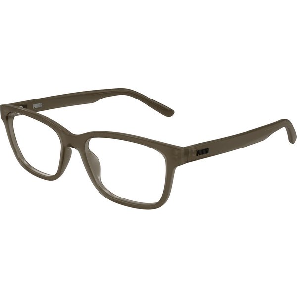 Puma PU0529O 005 Men's Eyeglasses Brown Size 55 - Blue Light Block Available