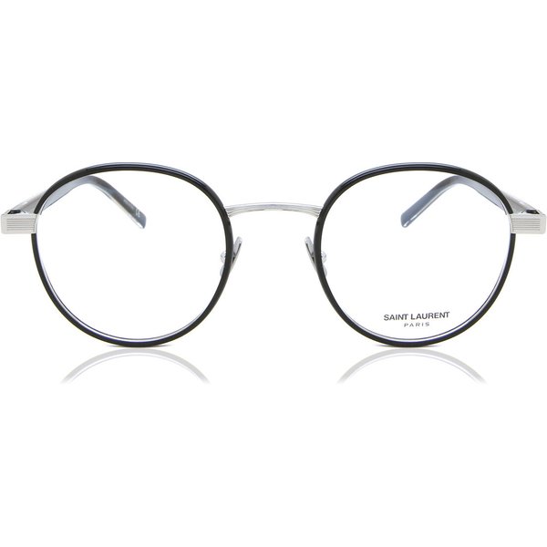 Saint Laurent SL 125 001 Men's Eyeglasses Black Size 49 - Blue Light Block Available