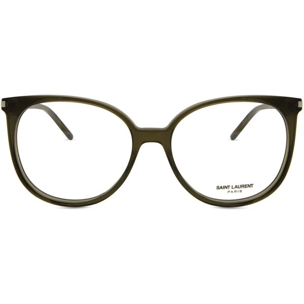 Saint Laurent SL 39 006 Men's Eyeglasses Green Size 54 - Blue Light Block Available