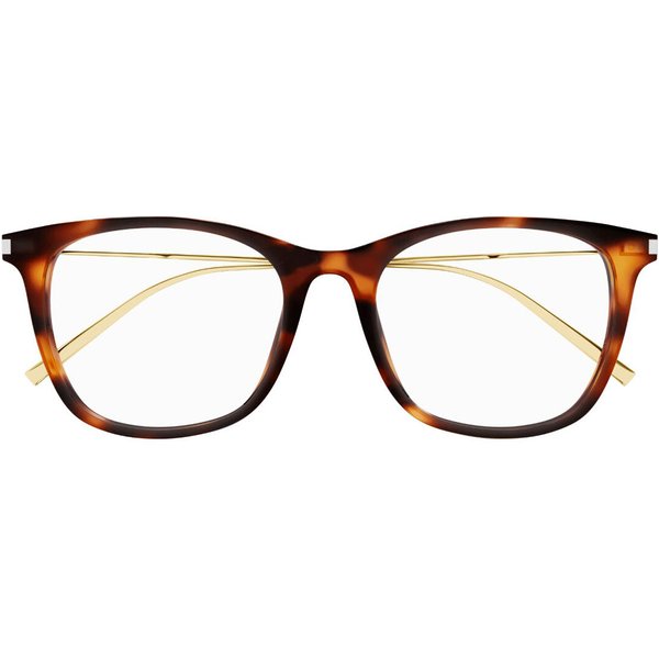 Saint Laurent SL 580 002 Men's Eyeglasses Tortoiseshell Size 50 - Blue Light Block Available