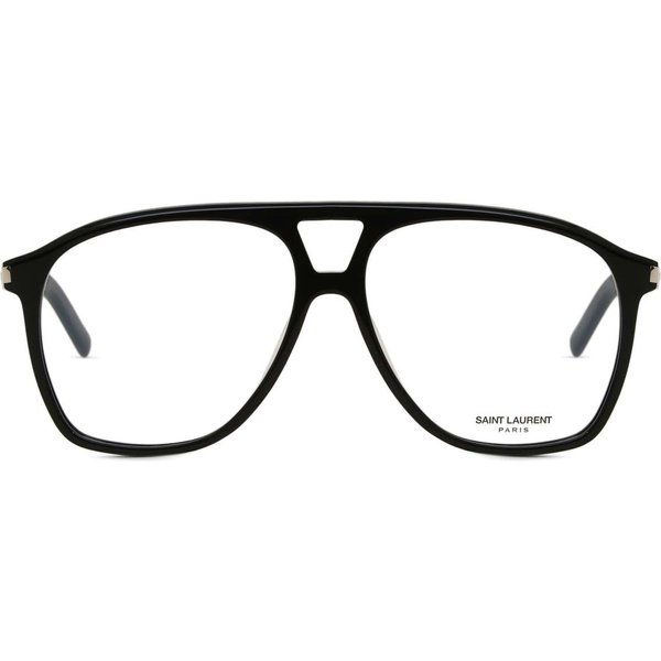 Saint Laurent SL 596 DUNE OPT 001 Women’s Eyeglasses Black Size 58 - Blue Light Block Available
