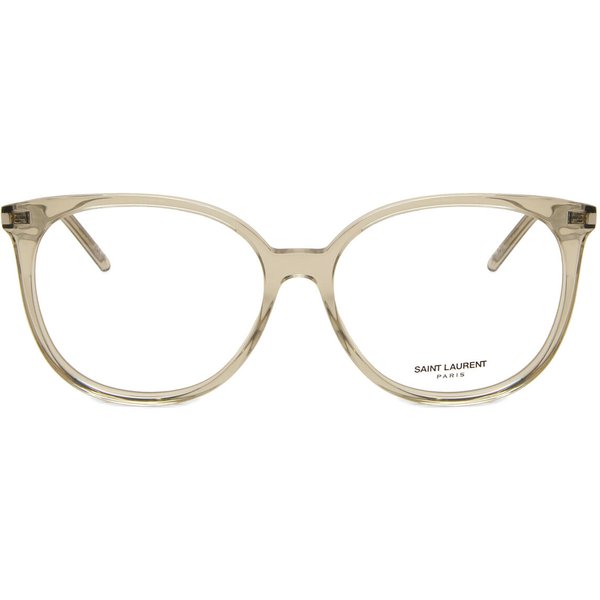 Saint Laurent SL 39 010 Men's Eyeglasses Brown Size 54 - Blue Light Block Available