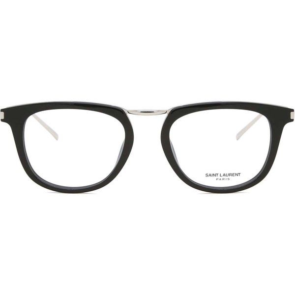 Saint Laurent SL 753 OPT 001 Men's Eyeglasses Black Size 50 - Blue Light Block Available
