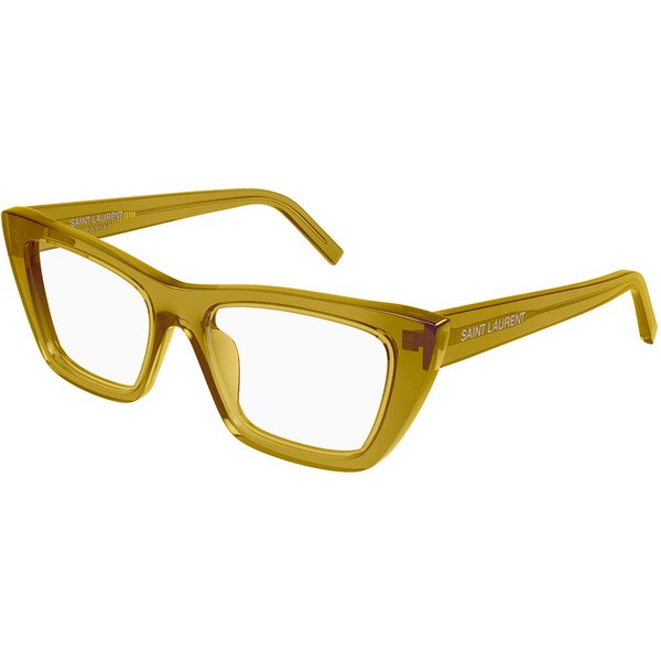 Saint Laurent SL 276 MICA OPT 008 Women’s Eyeglasses Green Size 53 - Blue Light Block Available