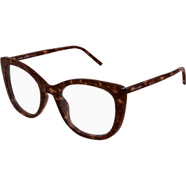 Saint Laurent SL 778 002 Women’s Eyeglasses Tortoiseshell Size 55 - Blue Light Block Available