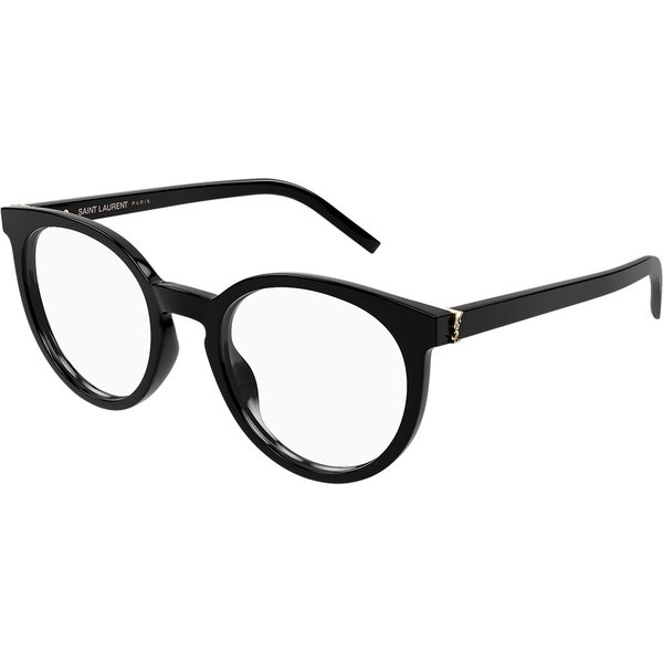 Saint Laurent SL M147 001 Women’s Eyeglasses Black Size 52 - Blue Light Block Available