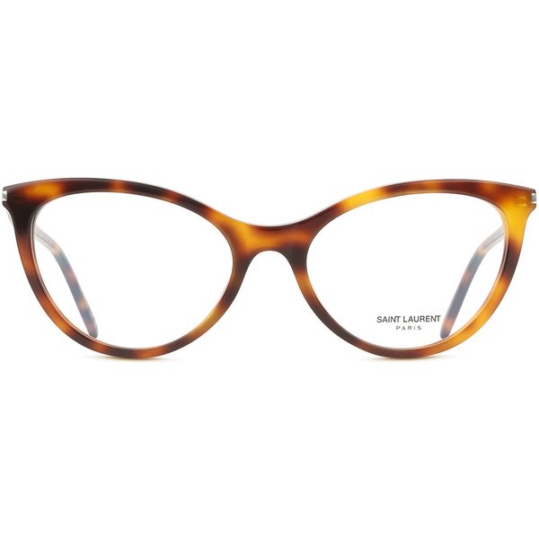 Saint Laurent SL 833 003 Women’s Eyeglasses Tortoiseshell Size 55 - Blue Light Block Available