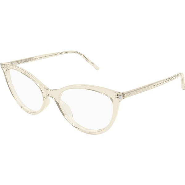 Saint Laurent SL 833 004 Women’s Eyeglasses Yellow Size 55 - Blue Light Block Available