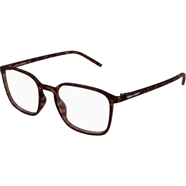 Saint Laurent SL 845 002 Men's Eyeglasses Tortoiseshell Size 52 - Blue Light Block Available