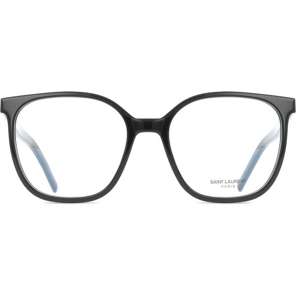Saint Laurent SL M155 001 Women’s Eyeglasses Black Size 55 - Blue Light Block Available