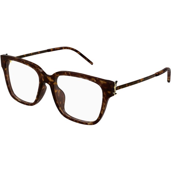 Saint Laurent SL M48O_A/FN Asian Fit 003 Women’s Eyeglasses Tortoiseshell Size 54 - Blue Light Block Available