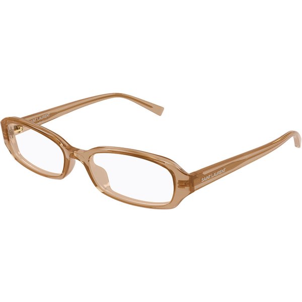 Saint Laurent SL 872 ERIN OPT 004 Women’s Eyeglasses Brown Size 52 - Blue Light Block Available