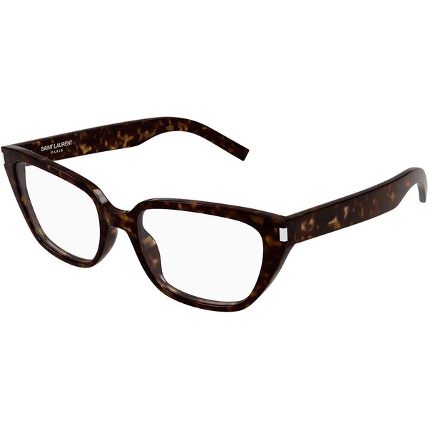 Saint Laurent SL 896 002 Women’s Eyeglasses Tortoiseshell Size 55 - Blue Light Block Available