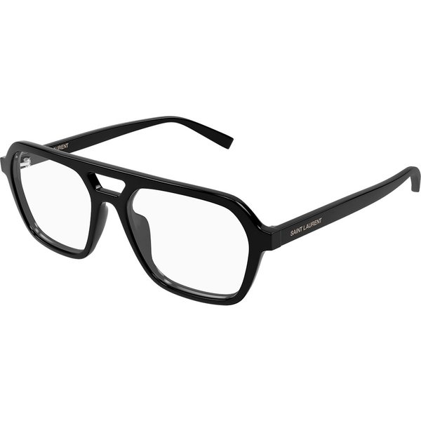 Saint Laurent SL 905 OPT 004 Men's Eyeglasses Black Size 57 - Blue Light Block Available